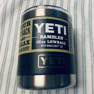 YETI 10oz Lowball ~Black~ NEW